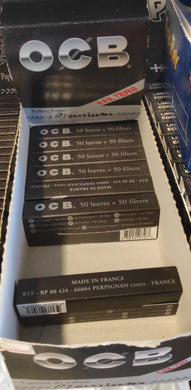 נייר גלגול ופילטר 50 יח OCB SMALL