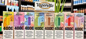 סיגריה אלקטרונית SMOK NORD חד-פעמית 4000 שאיפות